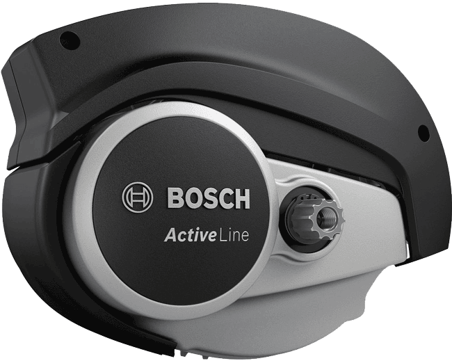 Bosch Active Line Motor – City E-Bike Antrieb, 40 Nm, leicht und leise, für Stadt und flaches Gelände