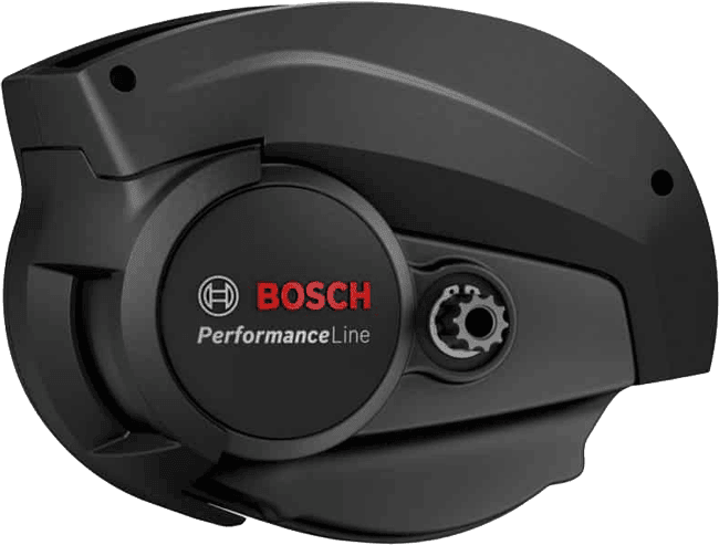 Bosch Performance Line Motor – Allrounder Mittelmotor, 65 Nm, für Trekking, City und Mountainbike