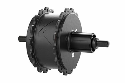 Mahle X35 Hinterradnabenmotor – 40 Nm, 250 W, 3,5 kg mit Akku, unsichtbar im Rahmen integriert