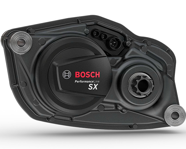 Bosch Performance Line SX Motor – leichtester Hochleistungsmotor, 2 kg, 55 Nm, für Light E-Bikes und E-Gravel