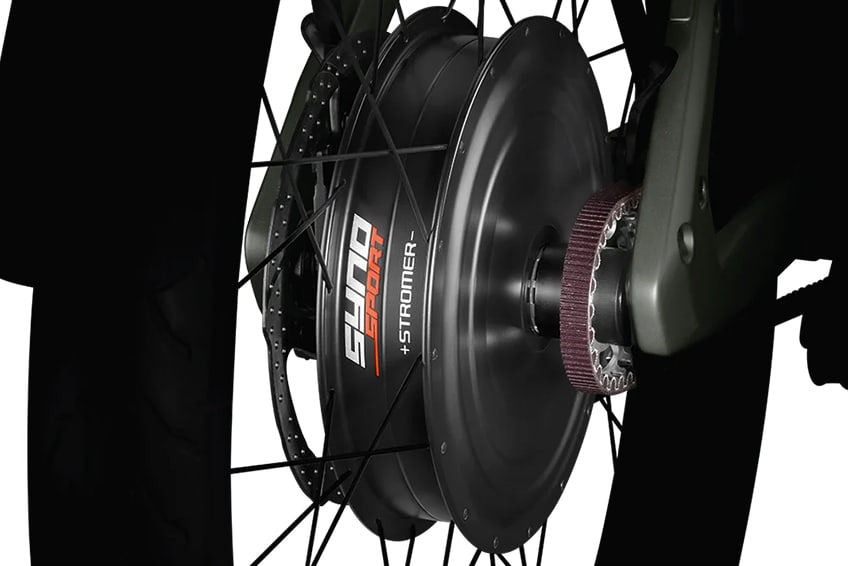 Stromer Syno Sport Hinterradmotor – 850 Watt, 48 Nm, für Stromer ST5, Sportmodus, bis 45 km/h